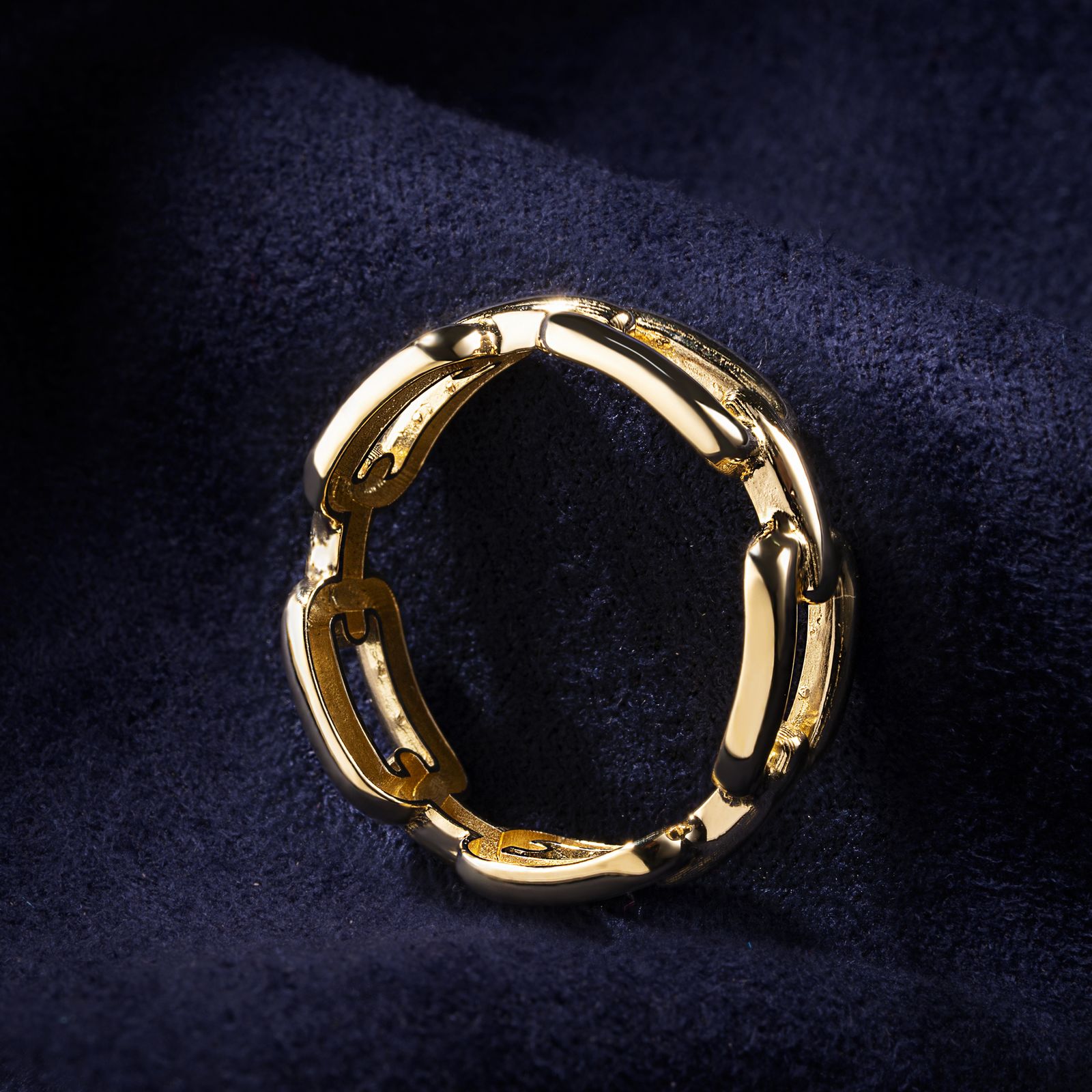 انگشتر طلا 18 عیار زنانه جواهری سون مدل 3350 -  - 4
