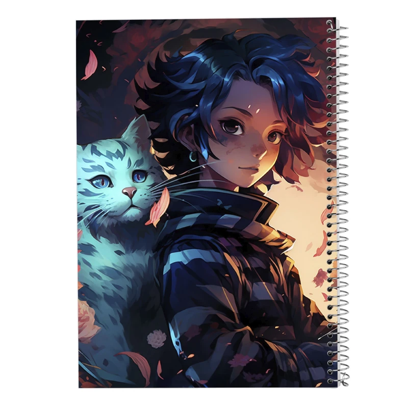 دفتر نقاشی 50 برگ مدوپد مدل Demon Slayer کد DF11058