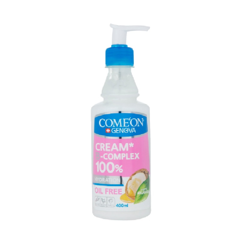 کرم مرطوب کننده کامان مدل oil free حجم 400 میلی لیتر