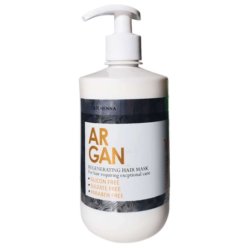 ماسک مو ریچنا مدل آرگان حجم 550 میلی لیتر ماسک مو ریچنا مدل آرگان حجم 550 میلی لیتر