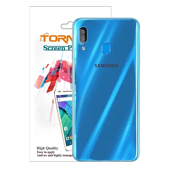 محافظ لنز دوربین مدل پرچسب TPU مناسب برای گوشی موبایل سامسونگ Galaxy A30