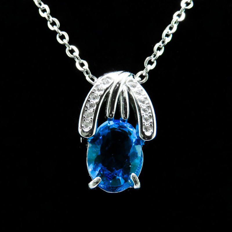 گردنبند نقره زنانه کد AV164