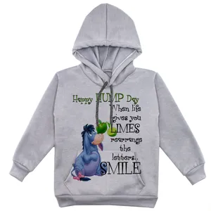 هودی پسرانه مدل الاغ F194 رنگ طوسی