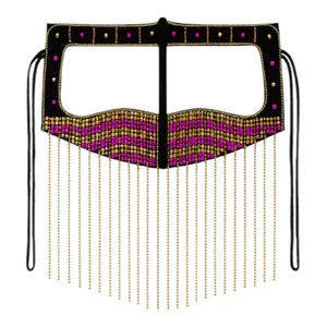 برقع دست دوز زنانه مدل بندری