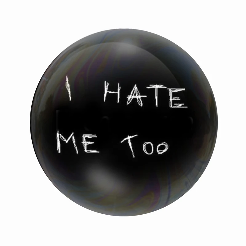 پیکسل عرش مدل نوشته غمگین I Hate me too کد Asp3424