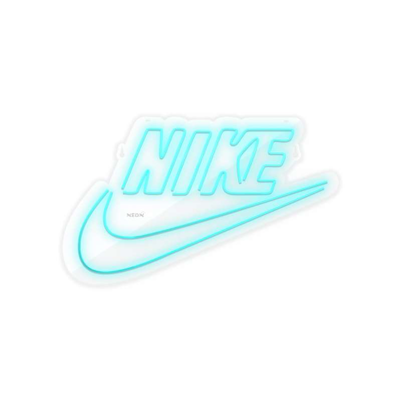 چراغ دیواری نئون دیزاین طرح Nike-Text_TBL