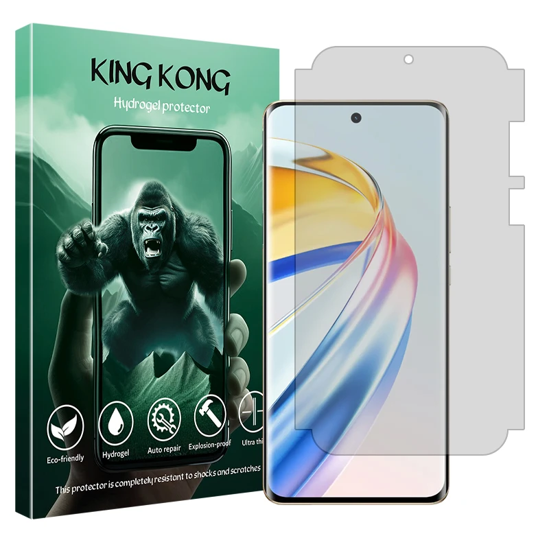  محافظ صفحه نمایش کینگ کونگ مدل شفاف مناسب برای گوشی موبایل آنر X9b