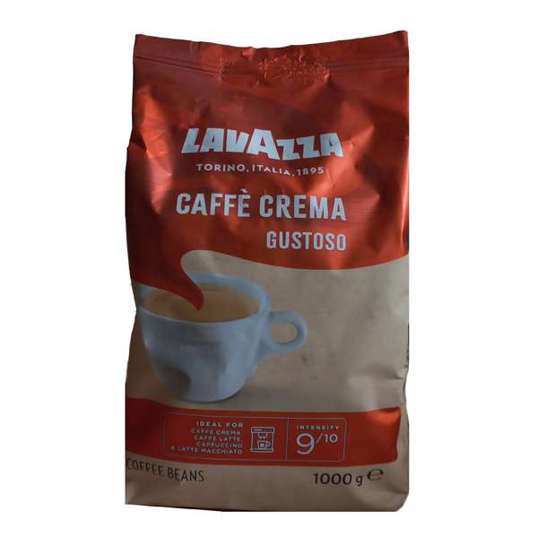دانه قهوه کافه‌کِرِماگوستوس لاواتزا - 1 کیلوگرم