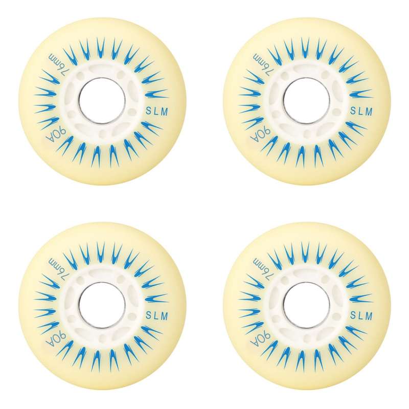 چرخ اسکیت اس ال ام مدل LED76 بسته 4 عددی