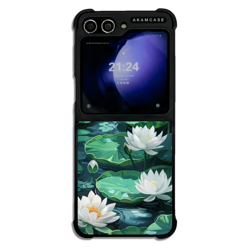 کاور آکام مدل AMC-WSGZFLIP5-NATURE-27 مناسب برای گوشی موبایل سامسونگ Galaxy Z Flip 5