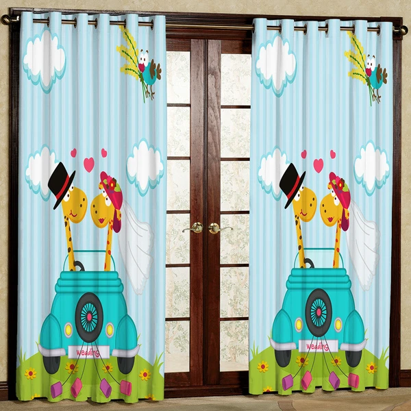 پرده پانچی مدل مخمل کد 6238 سایز 280x140 سانتی متر