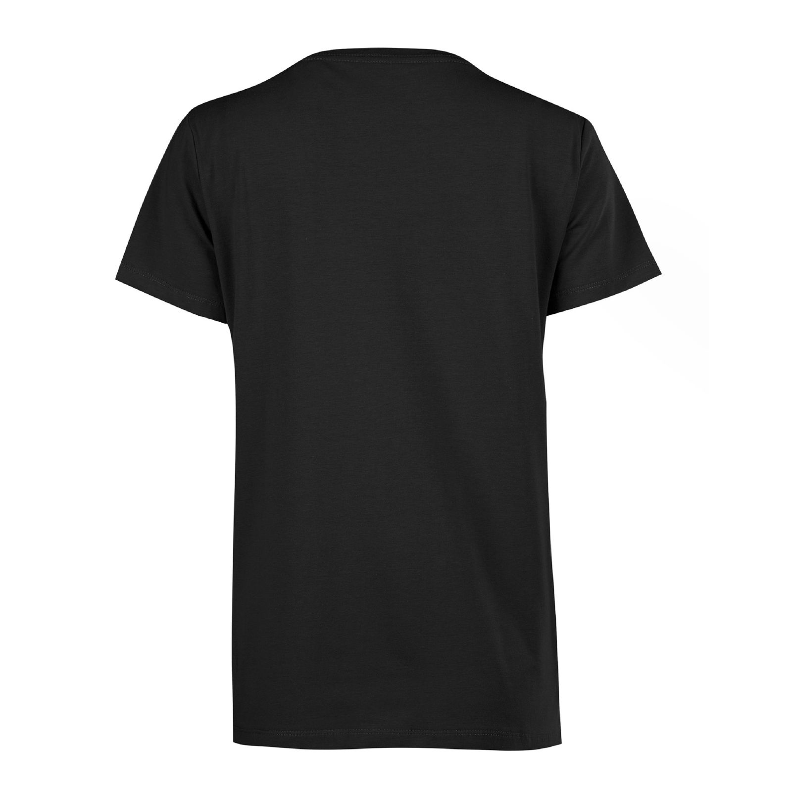 تی شرت آستین کوتاه زنانه جوتی جینز مدل یقه گرد کد 1551344 رنگ مشکی -  - 2