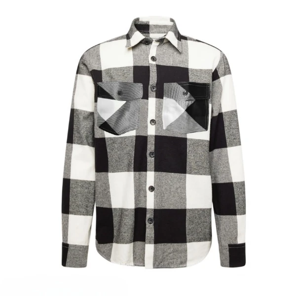 پیراهن آستین بلند یقه برگردان مردانه گپ مدل 17897