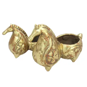 گلدان دکوری مدل اسب مجموعه 2 عددی