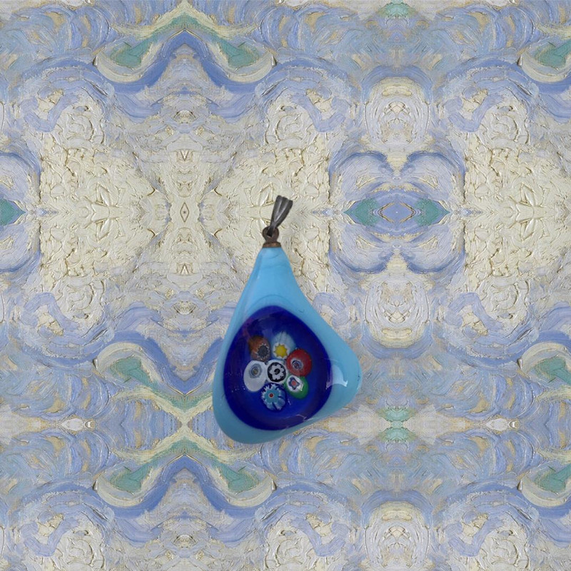 آویز گردنبند دخترانه مدل چشم نظر