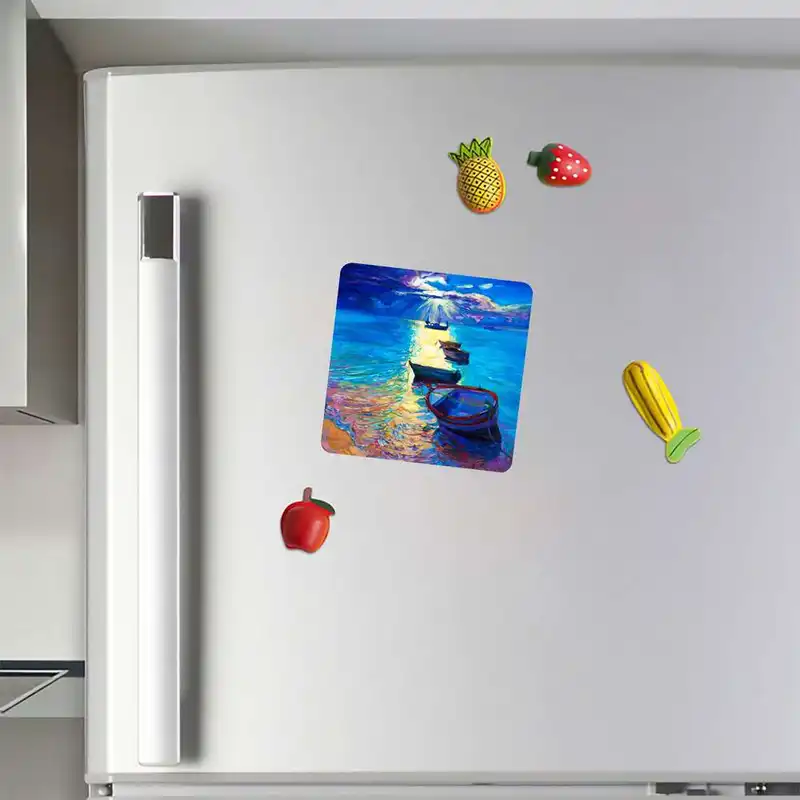 مگنت طرح نقاشی رنگ روغن مدل mg10569