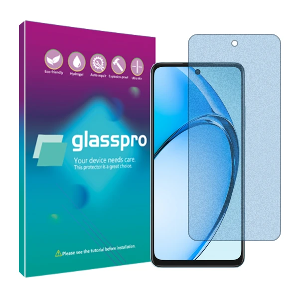 محافظ صفحه نمایش مات ضد اشعه آبی گلس پرو مدل Resistant‌ مناسب برای گوشی موبایل اوپو A3x