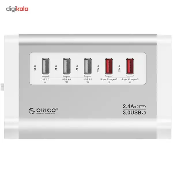 هاب USB 3.0 پنج پورت اوریکو مدل UH3C2