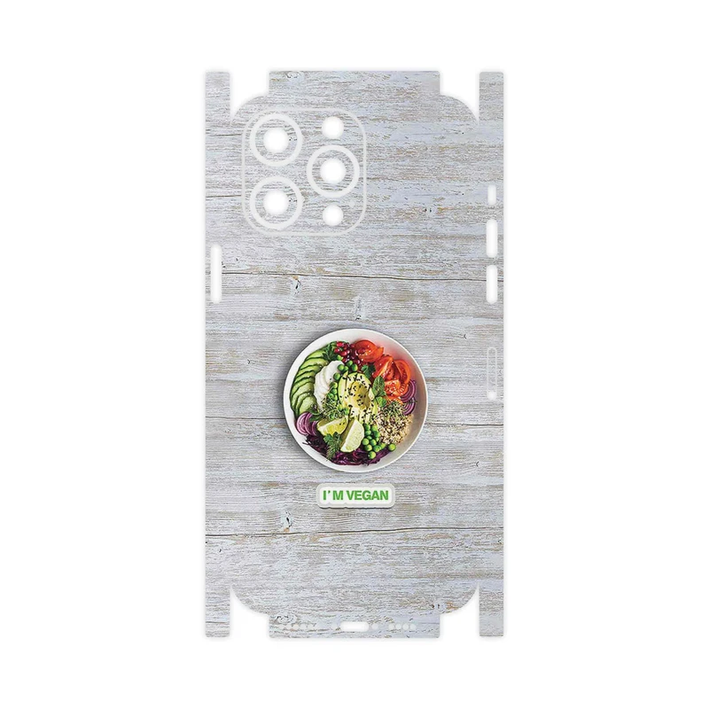 برچسب پوششی ماهوت مدل Im_vegan-FullSkin مناسب برای گوشی موبایل اپل iPhone 14 Pro Max