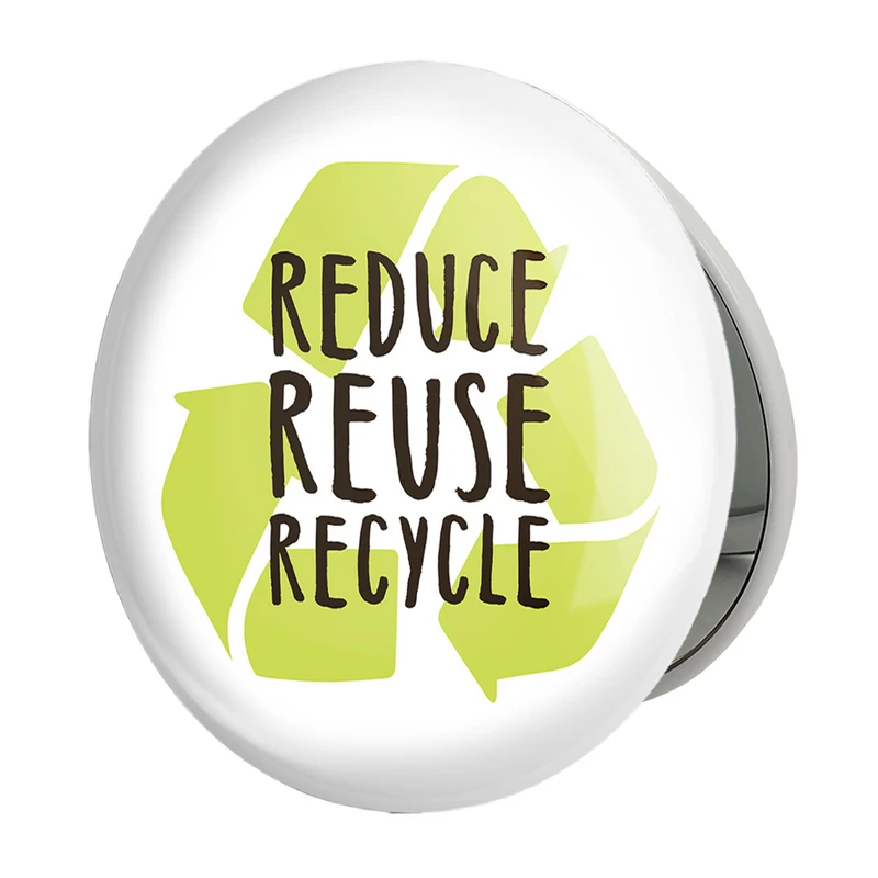 آینه جیبی خندالو طرح حمایت از محیط زیست مدل تاشو کد 25918 