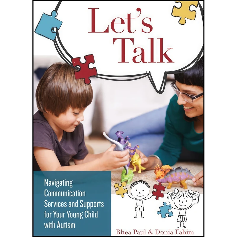 کتاب Lets Talk اثر Rhea Paul Ph.D.  CCC-SLP and Donia Fahim Ph.D. انتشارات Brookes Publishing