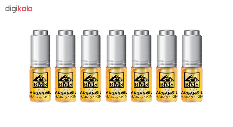 روغن پوست و مو بی ام اس مدل Argan حجم 10 میلی لیتر مجموعه 6 عددی روغن پوست و مو بی ام اس مدل Argan حجم 10 میلی لیتر مجموعه 6 عددی