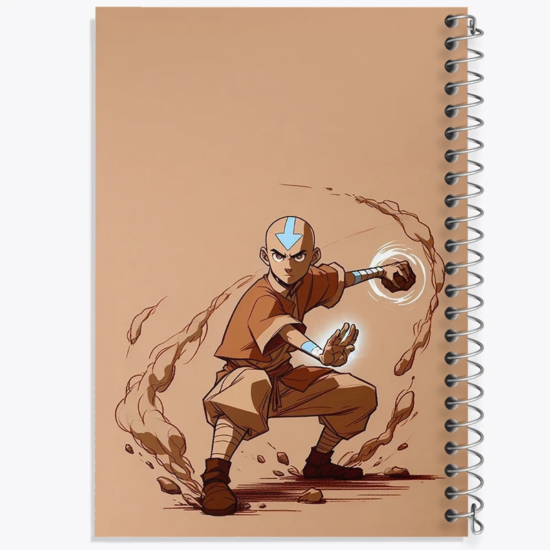 دفتر نقاشی 50 برگ خندالو طرح انیمه آواتار (Avatar) کد N2397