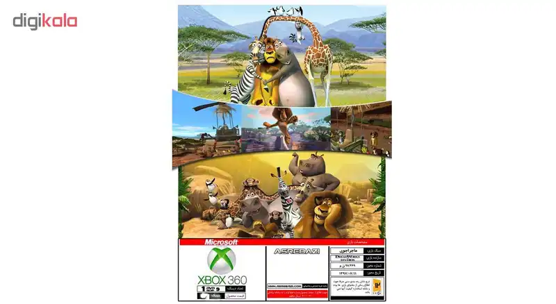 بازی MADAGASCAR Escape Africa 2 مخصوص ایکس باکس 360