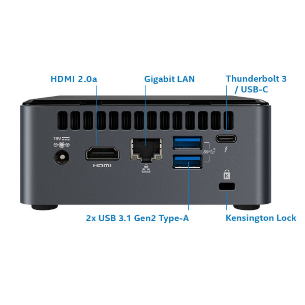 کامپیوتر کوچک اینتل مدل NUC10i7FNH-G