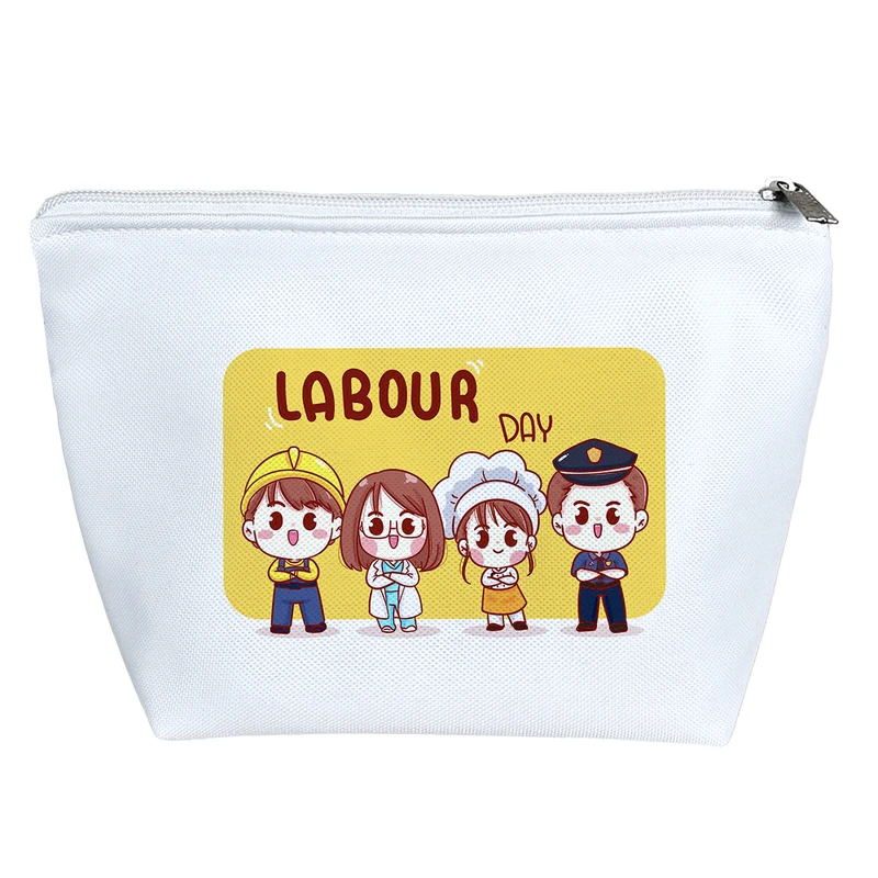 کیف لوازم آرایش دخترانه خندالو مدل روز مشاغل و کارگر کد H527