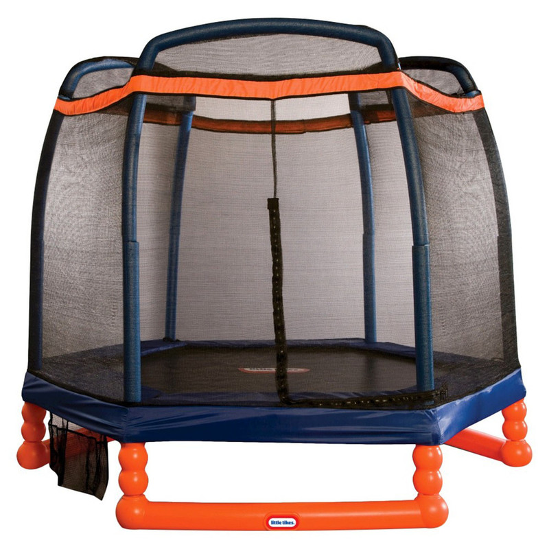 ترامپولین کودک لیتل تایکس مدل TRAMPOLINE 7FT کد 050743641664 سایز 74 اینچ