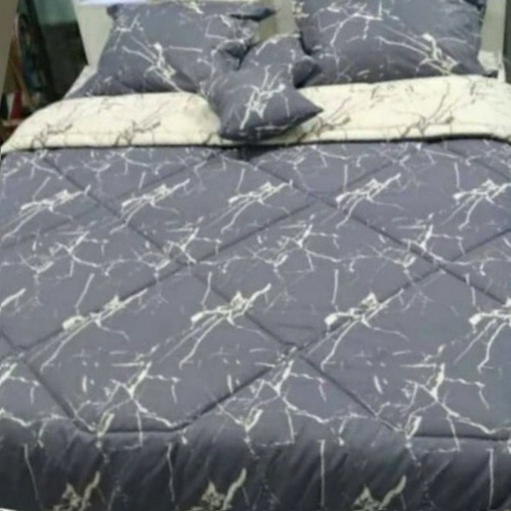 روکش لحاف مدل مرمر نیکیا یک نفره سایز 220×160 سانتی متر