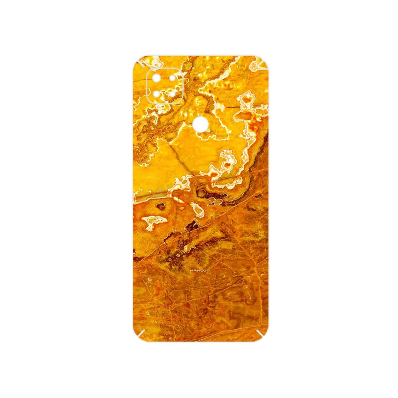 برچسب پوششی ماهوت مدل Gold Marble مناسب برای گوشی موبایل شیائومی Redmi 9 Activ