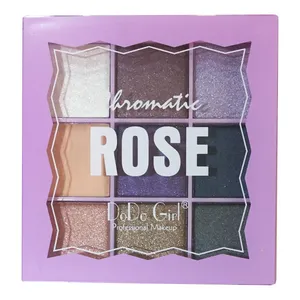 پالت سایه چشم و هایلایتر دودو گرل مدل ROSE شماره 04