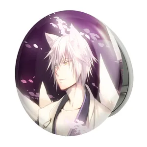 آینه جیبی خندالو طرح سوشی  انیمه بوکو اس اس BOKU SS مدل تاشو کد 24021 