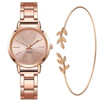 ست ساعت مچی عقربه‌ای کوارتز و دستبند زنانه مدل 429-1 R