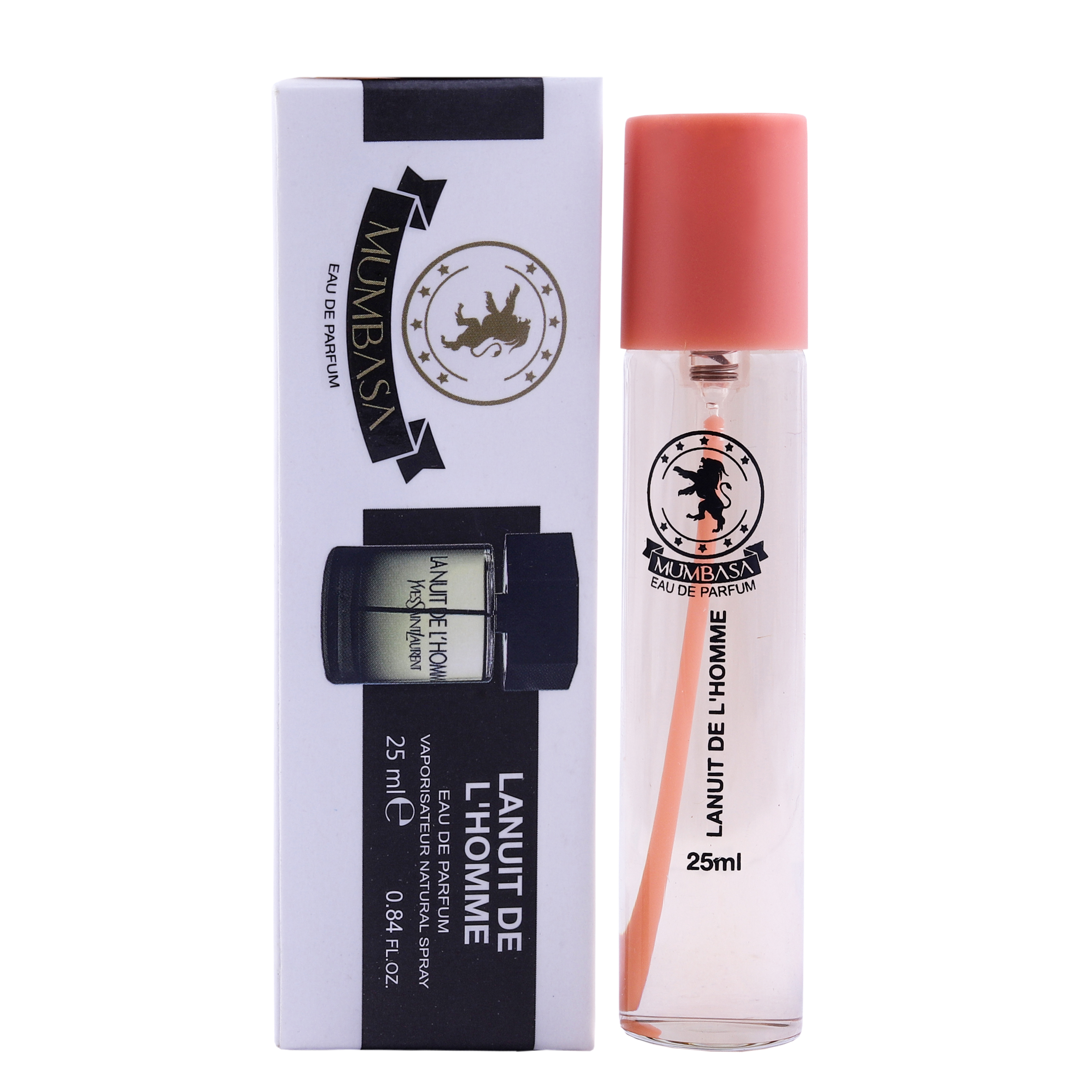 عطر جیبی مردانه مومباسا مدل لا نویت حجم 25 میلی لیتر