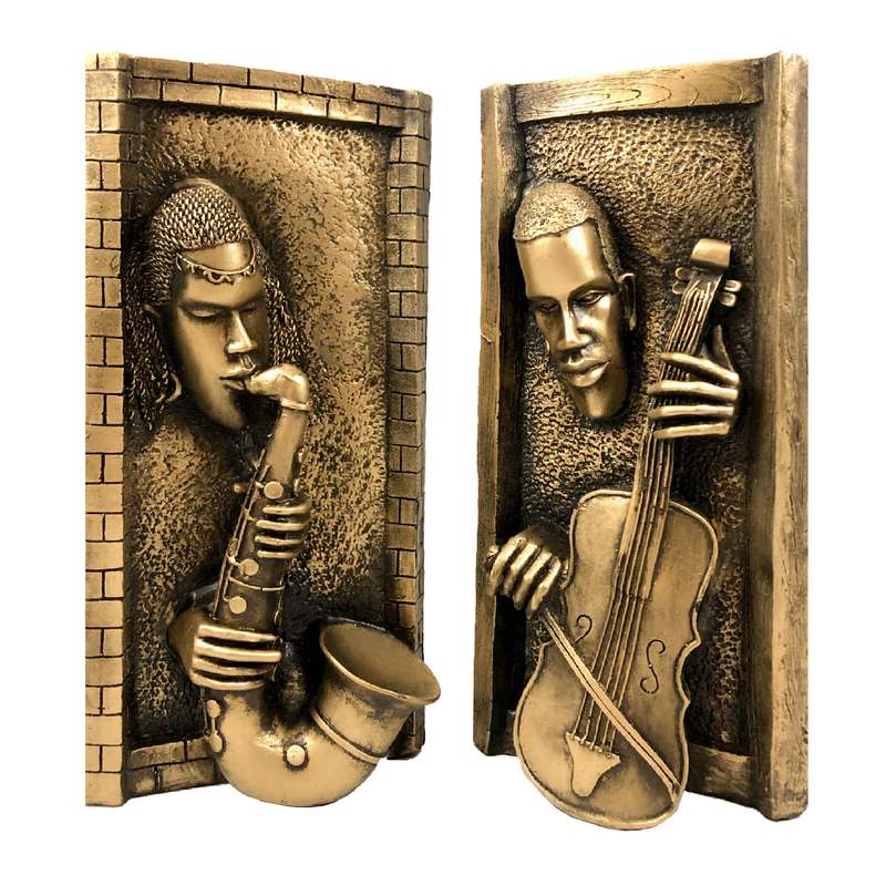 گلدان طرح نوازنده کد 6869 مجموعه 2 عددی