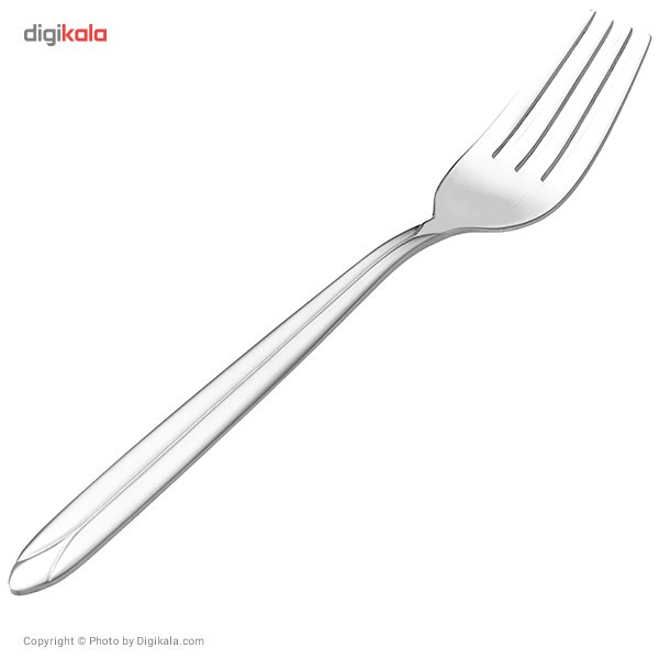 سرویس قاشق و چنگال 46 پارچه ناب استیل مدل Palermo مات
