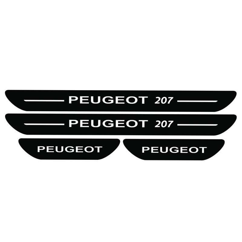 برچسب پارکابی خودرو مدل S128 مناسب برای پژو 207