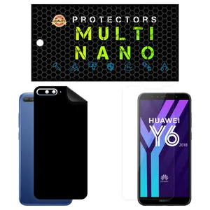Multi Nano X-SFM Screen Protector For Huawei Y6 2018 with back skin