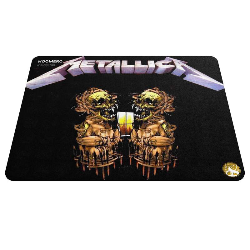ماوس پد هومرو مدل A6123 طرح متالیکا