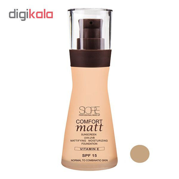 کرم پودر سیوره مدل Comfort Matt شماره 502 حجم 35 میلی لیتر