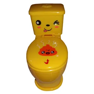ابزار شوخی مدل توالت فرنگی آب پاش سلفونی DSK.3