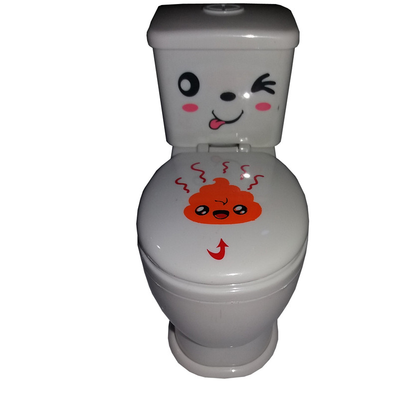 ابزار شوخی مدل توالت فرنگی آب پاش سلفونی DSK.1