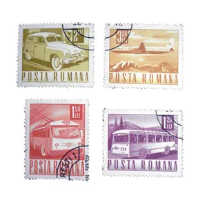 تمبر یادگاری مدل رومانی کد DS1940 مجموعه 4 عددی