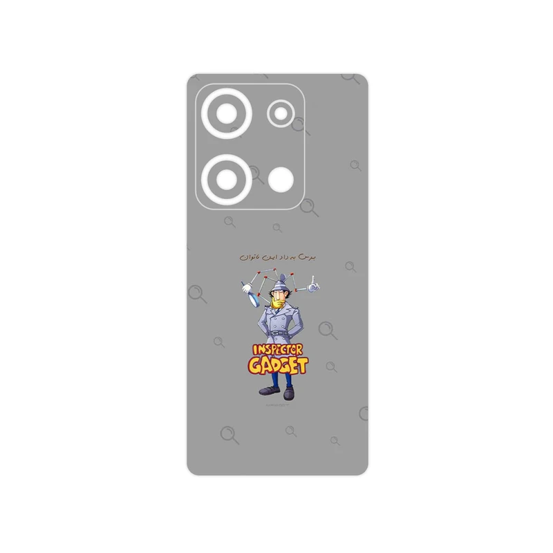 برچسب پوششی ماهوت مدل Inspector Gadget مناسب برای گوشی موبایل شیائومی Redmi Note 14S