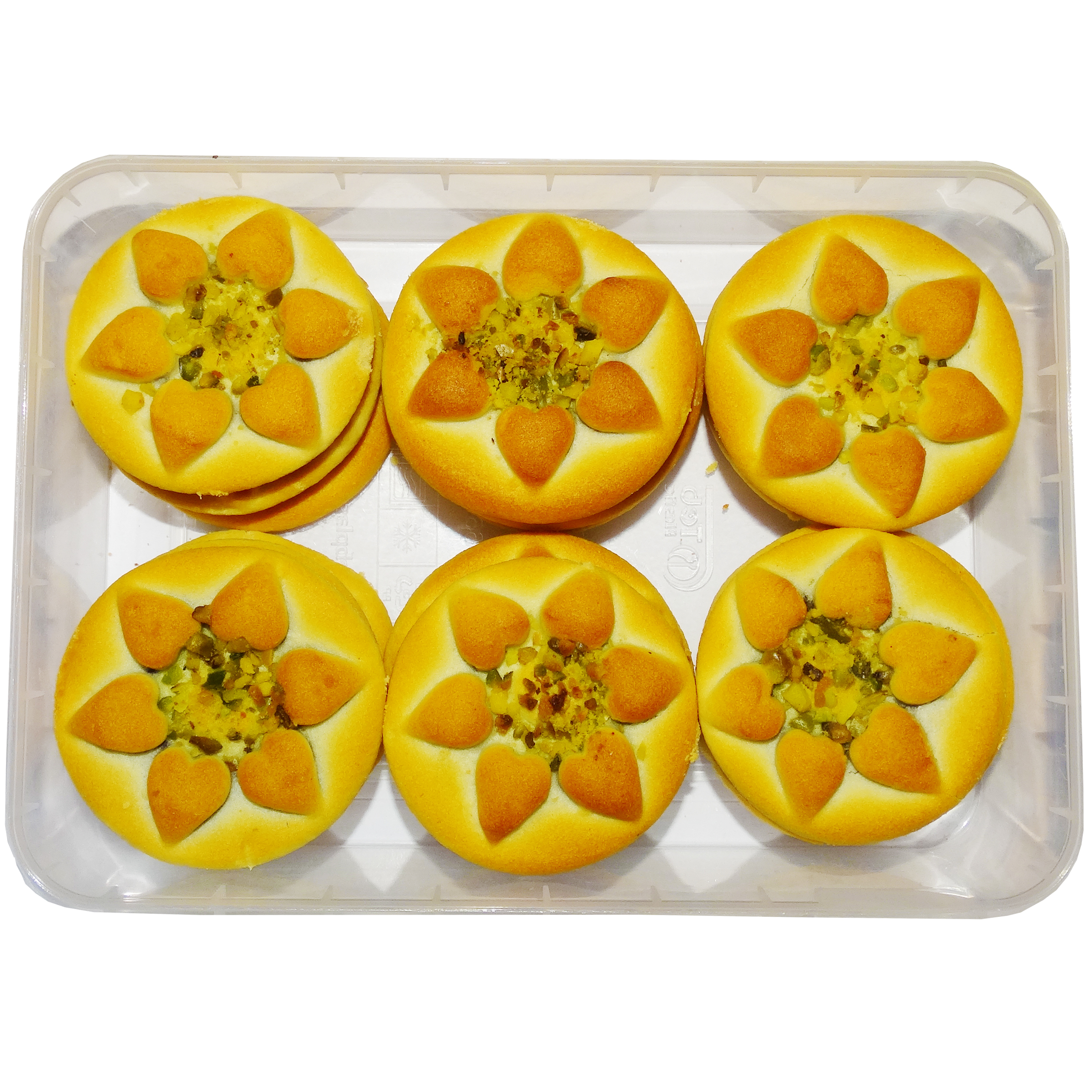 کلوچه خرمایی پسته ای سنتی بازار دهکده - 350 گرم