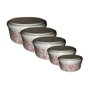ظرف نگهدارنده مدل niloo بسته 5 عددی