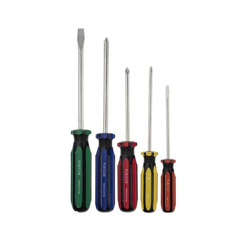 پیچ گوشتی روبیکون مدل RUBIN-JAPAN-500 مجموعه 5 عددی